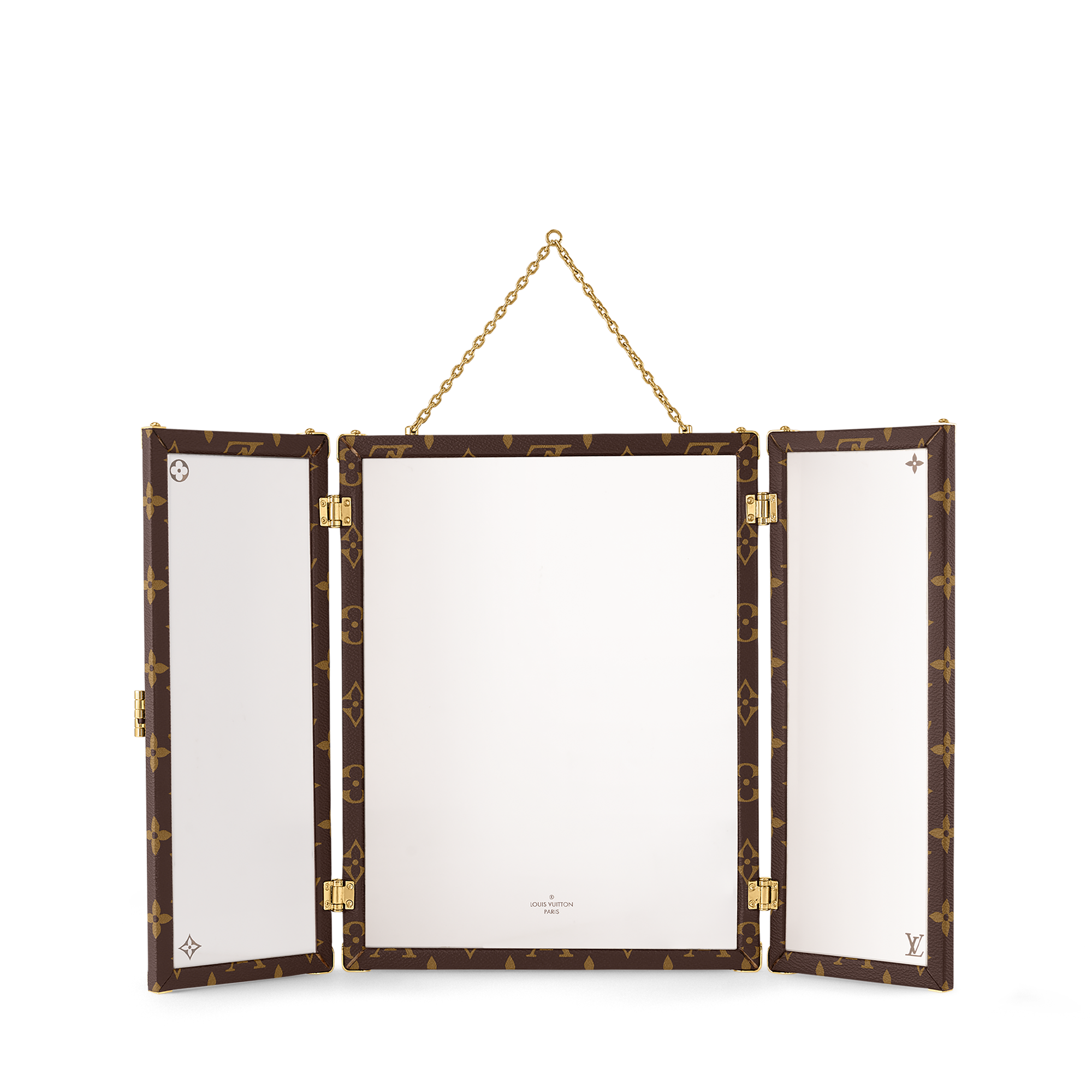 Home Mirror Trunk Monogram Canvas - Luxury Holiday - GI0554 Brown